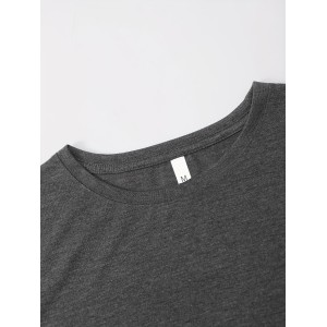 Cartoon Print T-Shirt, Short Sleeve Crew Neck Casual Top For Summer & Spring, Women's Clothing