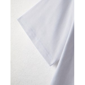 Cute Cat Print T-Shirt, Crew Neck Short Sleeve T-Shirt, Casual Every Day Tops, Women's Clothing