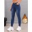 Fleece Liner Washed Skinny Jeans, Mid-Stretch Keep Warm Slim Fit Tight Jeans, Women's Denim Jeans & Clothing